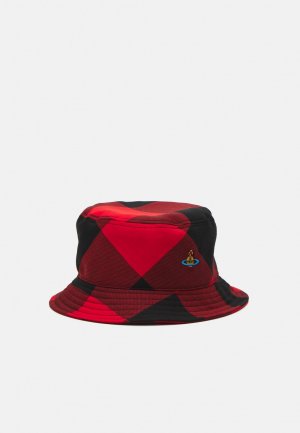 Панама SUMMER BUCKET HAT UNISEX , цвет red/black Vivienne Westwood