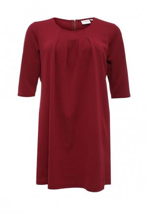 Платье Junarose. Цвет: бордовый