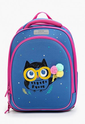 Рюкзак Berlingo Funny owl. Цвет: синий