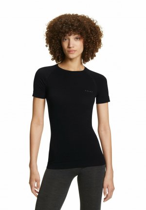 Базовая футболка WOOL-TECH LIGHT FUNCTIONAL UNDERWEAR FOR WARM TO COLD CONDITIONS FALKE, цвет black Falke