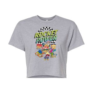 Укороченная футболка Rocket Power Skating для юниоров , серый Nickelodeon