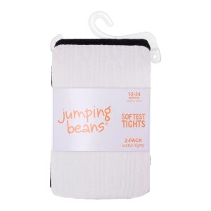 Набор из 2 самых мягких колготок для малышей и девочек (2 года) Jumping Beans