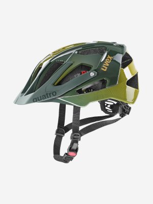 Шлем велосипедный quatro, Зеленый, размер 52-57 Uvex. Цвет: зеленый