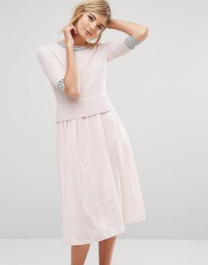 Балетное платье Sonia By Rykiel. Цвет: розовый