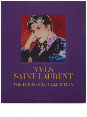 Книга Yves Saint-Laurent: Impossible Collection Assouline. Цвет: фиолетовый