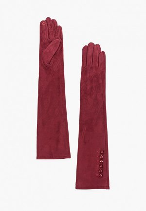 Перчатки Pur. Цвет: бордовый