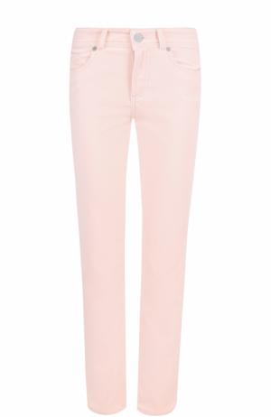 Бархатные брюки Loro Piana. Цвет: розовый