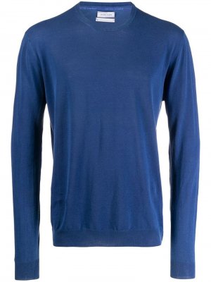 Классический трикотажный свитер Jacob Cohen. Цвет: синий