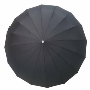 Зонт черный Россия. Цвет: черный