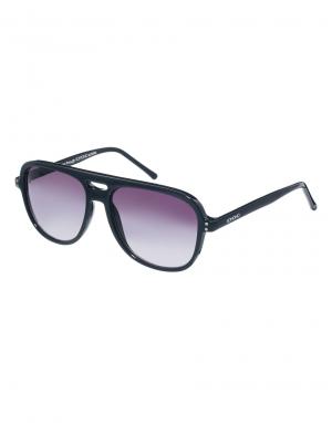 Солнцезащитные очки-авиаторы Rafton Komono. Цвет: черный