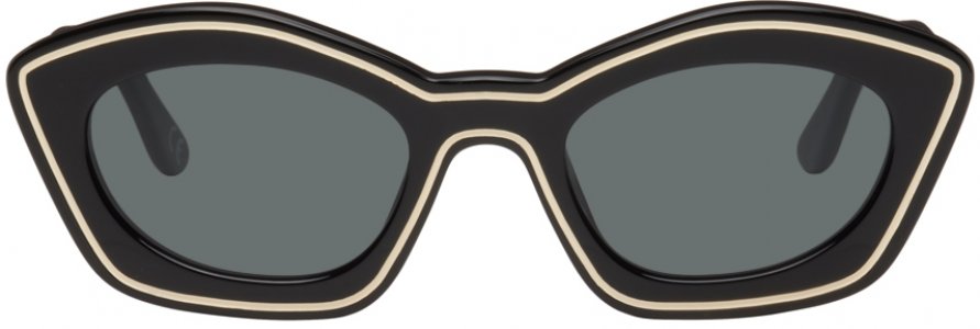 Черные солнцезащитные очки RETROSUPERFUTURE Edition Kea Island Marni