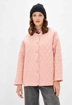 Куртка утепленная Tantino. Цвет: розовый