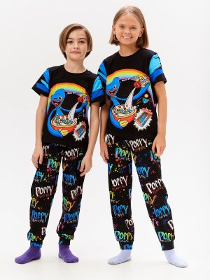 Пижама детская VIS-A-VIS. Цвет: blacklue