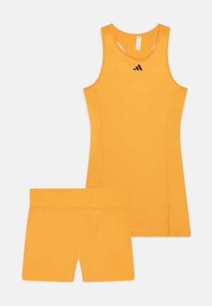 Спортивное платье CLUB DRESS SET adidas Performance, цвет hazy orange PERFORMANCE