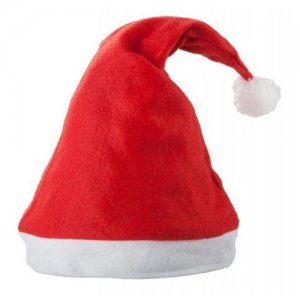 Колпак новогодний / на новый год праздничный Красная шапочка Деда Мороза MISTER BOX. Цвет: красный