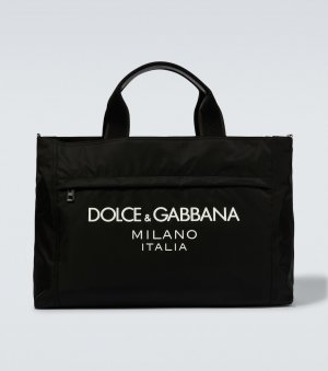 Дорожная сумка с логотипом , черный Dolce&Gabbana
