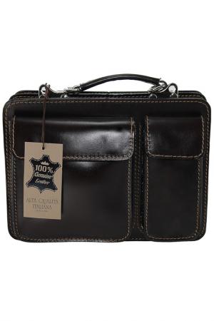 Briefcase Viola Castellani. Цвет: dark brown