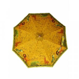 Зонт-трость , горчичный, желтый ZEST. Цвет: горчичный/желтый