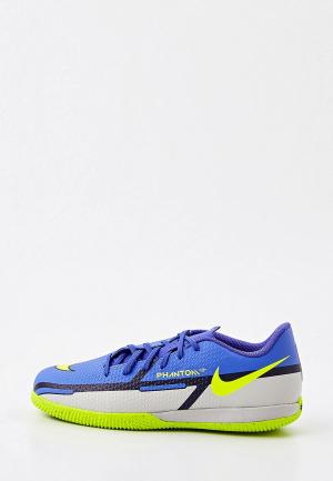 Бутсы зальные Nike JR PHANTOM GT2 ACADEMY IC. Цвет: фиолетовый