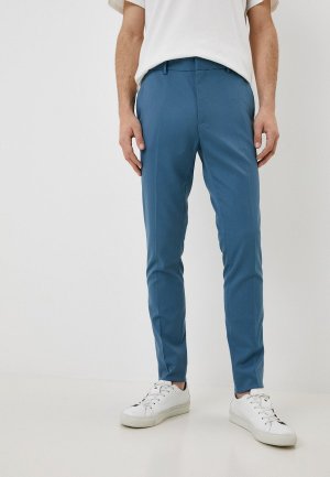 Брюки Topman. Цвет: синий