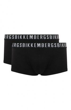 Комплект из двух боксеров Dirk Bikkembergs. Цвет: чёрный