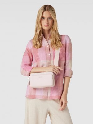 Сумка через плечо с аппликацией этикетки, модель «CAMERA BAG» , молочный Calvin Klein