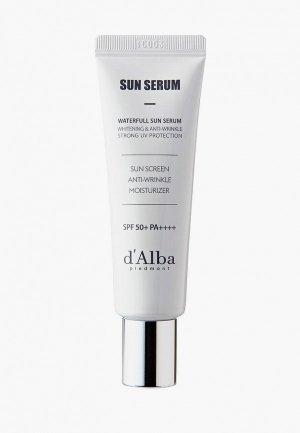 Крем солнцезащитный dAlba d'Alba Waterfull Sun Serum SPF50+ PA++++, 20 мл. Цвет: белый