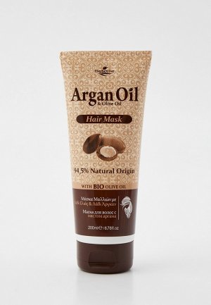 Маска для волос Argan Oil с маслом арганы, 200 мл. Цвет: прозрачный