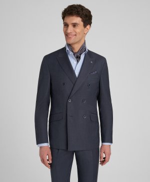 Костюмный пиджак JT1-0235-N LNAVY HENDERSON. Цвет: синий