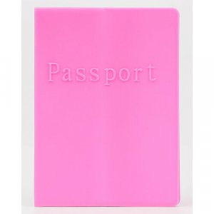 Обложка для паспорта , розовый partner. Цвет: розовый