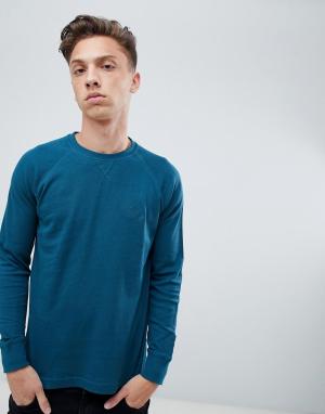 Легкий свитер с круглым вырезом Tokyo Laundry. Цвет: синий