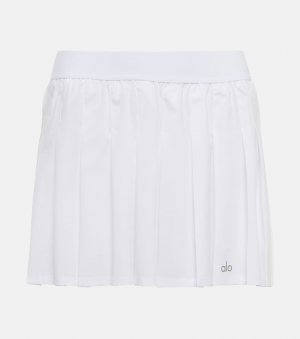 Университетская теннисная мини-юбка , белый Alo Yoga