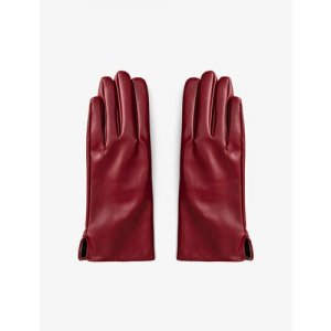 Перчатки , размер T-универсальный, бордовый KOTON. Цвет: бордовый