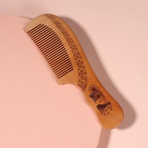 Расчёска - гребень, с ручкой, 17,8 × 5 см, цвет Queen fair