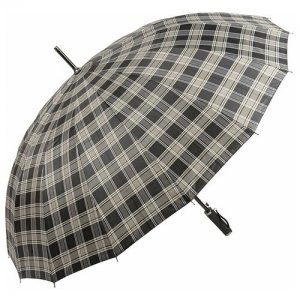 Зонт-трость , серый Frei Regen. Цвет: серый