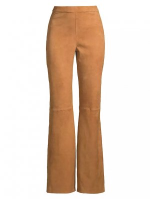 Расклешенные замшевые брюки Joelle , цвет bronze Kobi Halperin