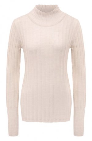 Шерстяной пуловер See by Chloé. Цвет: бежевый