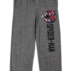 Мужские классические брюки для сна с изображением Человека-паука Marvel