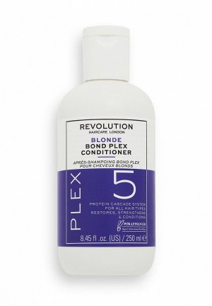 Кондиционер для волос Revolution Haircare Blonde Plex 5 Bond Conditioner, 250 мл. Цвет: прозрачный