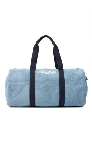 Текстильная спортивная сумка MC2 Saint Barth. Цвет: голубой
