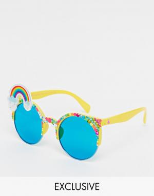 Солнцезащитные очки с радугой Brow Wow Spangled