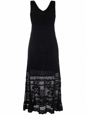 Lace knit dress D.Exterior. Цвет: черный