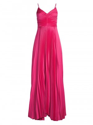 Плиссированное платье Aria , розовый Delfi