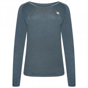 Discern женская беговая рубашка с длинными рукавами DARE 2B, цвет blau 2B
