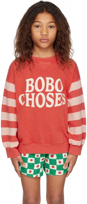 Детский полосатый свитшот Bobo Choses