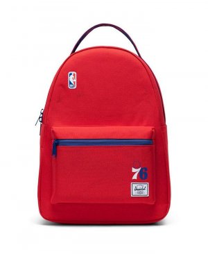 Красный рюкзак Supply Co. Philadelphia 76ers Nova среднего размера , Herschel