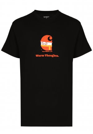 Футболка CARHARTT WIP. Цвет: черный