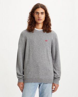 Серый мужской свитер Levi's, Levi's. Цвет: серый