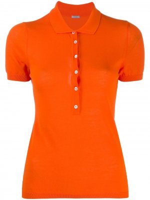 Рубашка поло с короткими рукавами Malo. Цвет: оранжевый