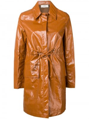 Классическое виниловое пальто Ports 1961. Цвет: коричневый